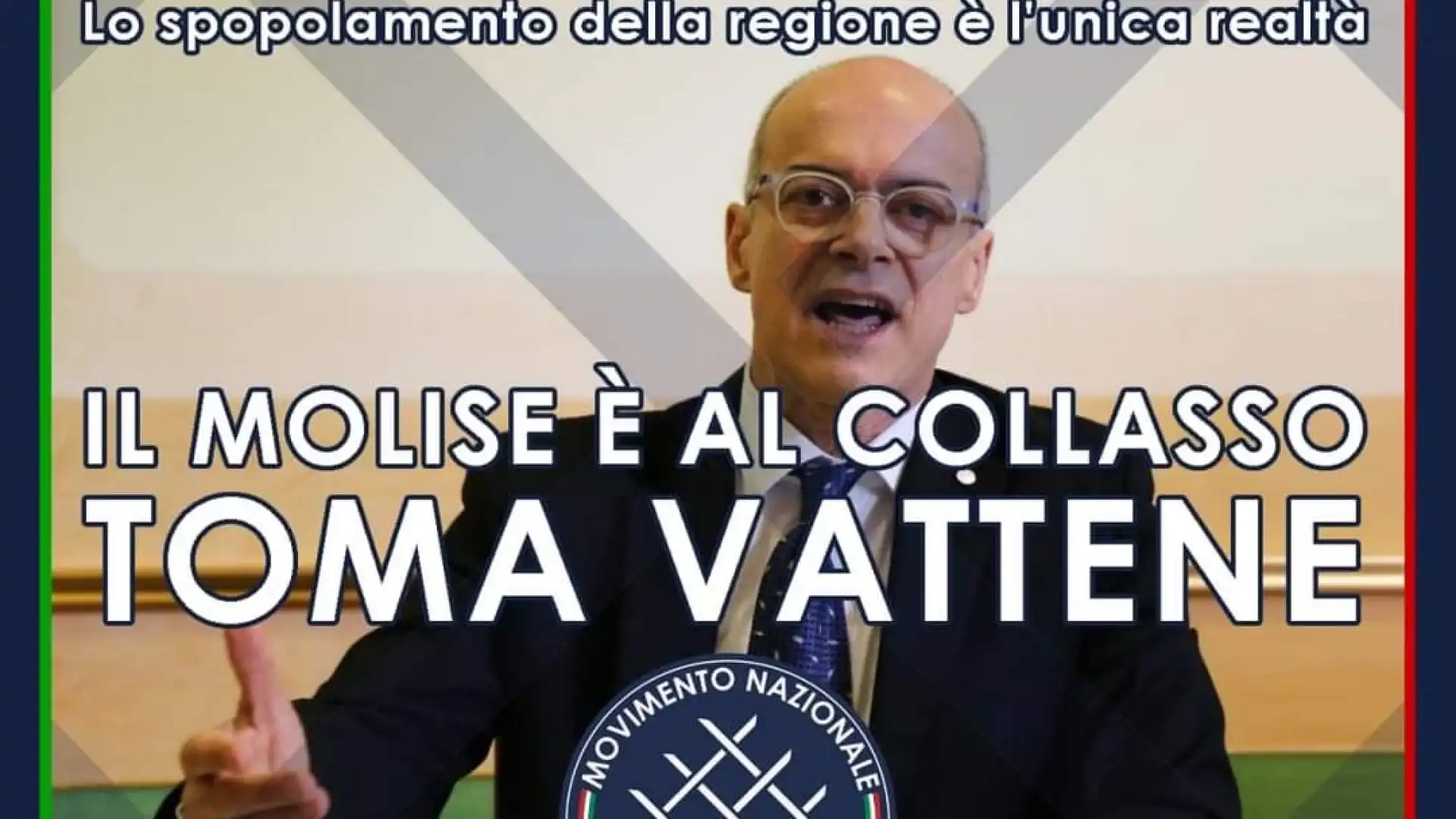 Capodanno: l’Auspicio del Movimento Nazionale per il 2021. “Toma si dimetta”.