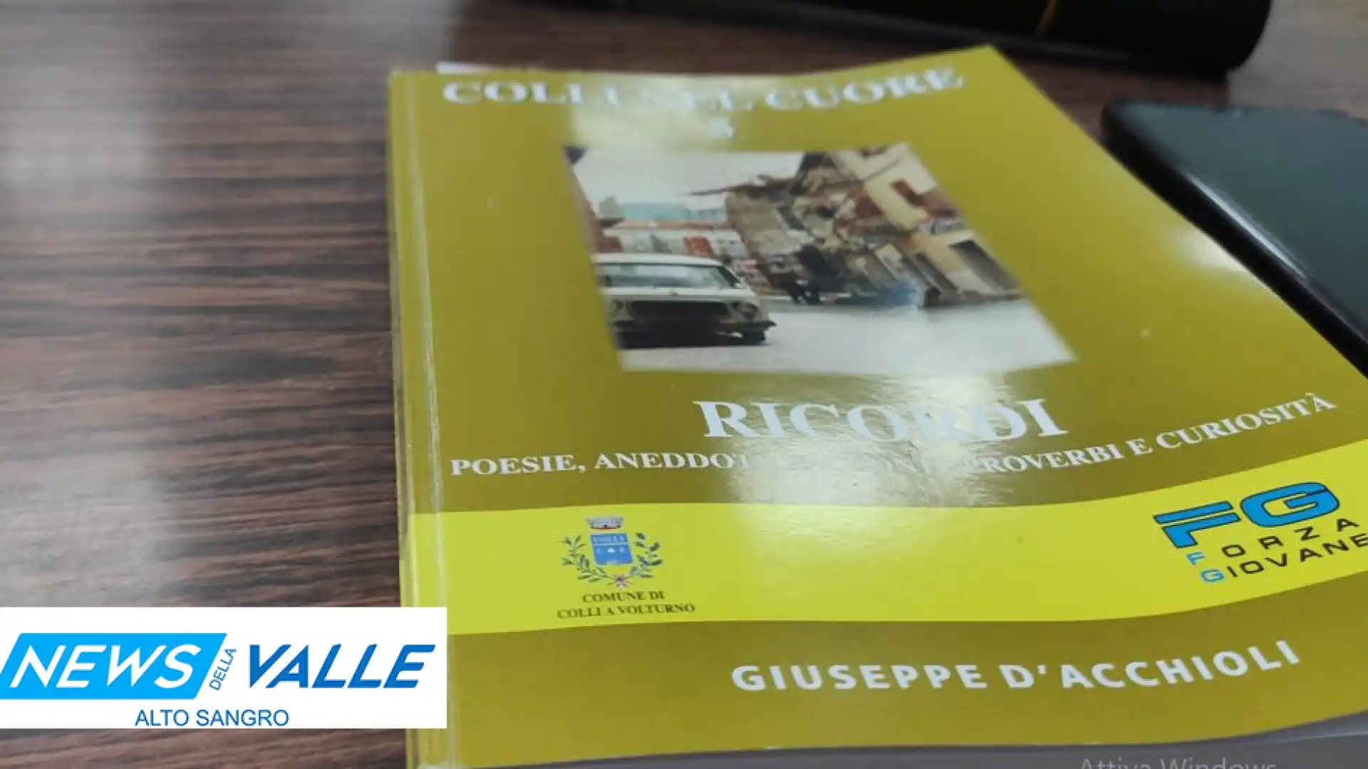 Colli Nel Cuore 5, Giuseppe D’Acchioli arricchisce il patrimonio culturale collese. Presentato nei giorni scorsi il suo ultimo volume. Guarda il servizio.