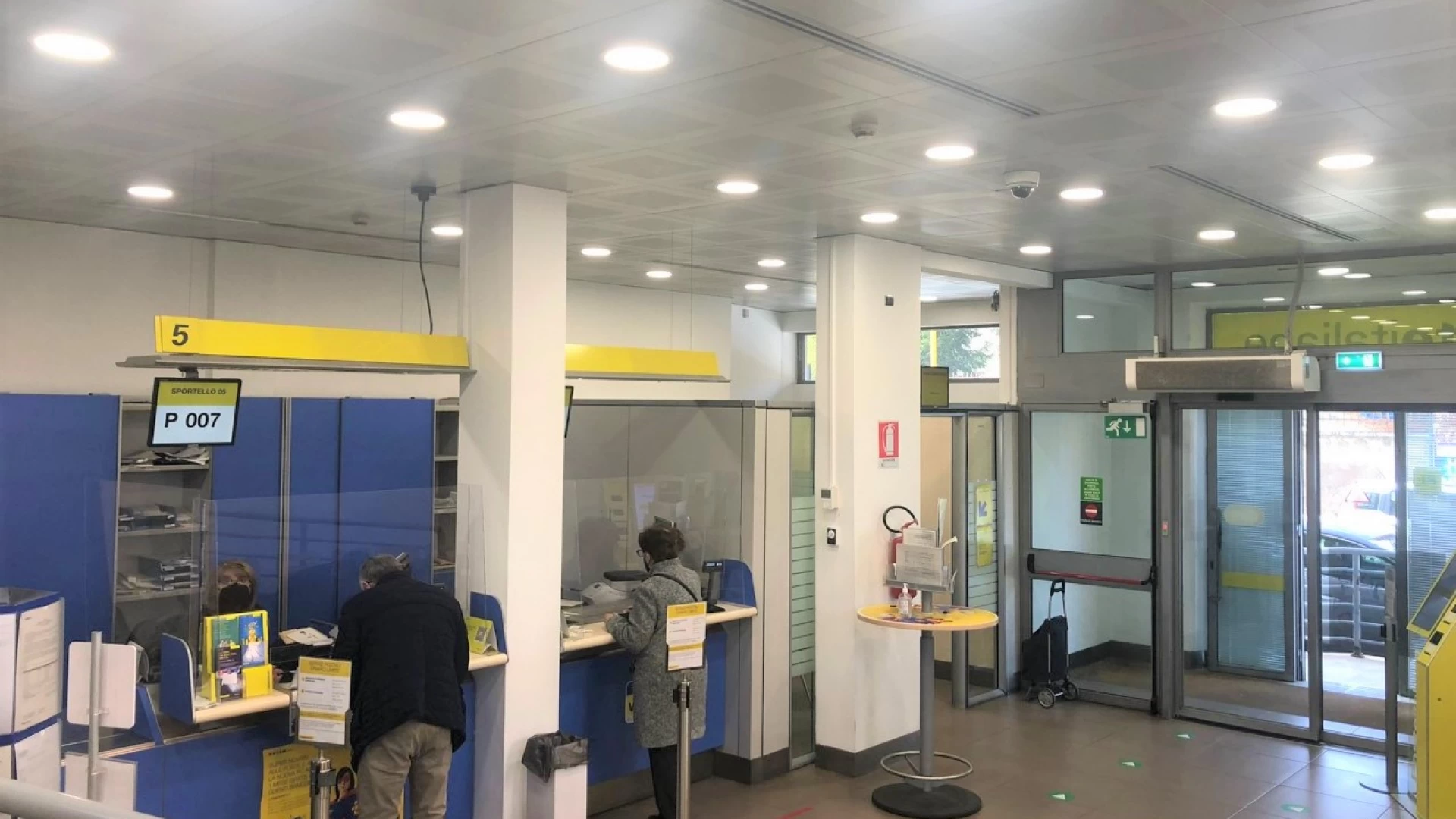 Poste Italiane: ad Agnone lavori in corso presso l'Ufficio di Piazza Unità d'Italia