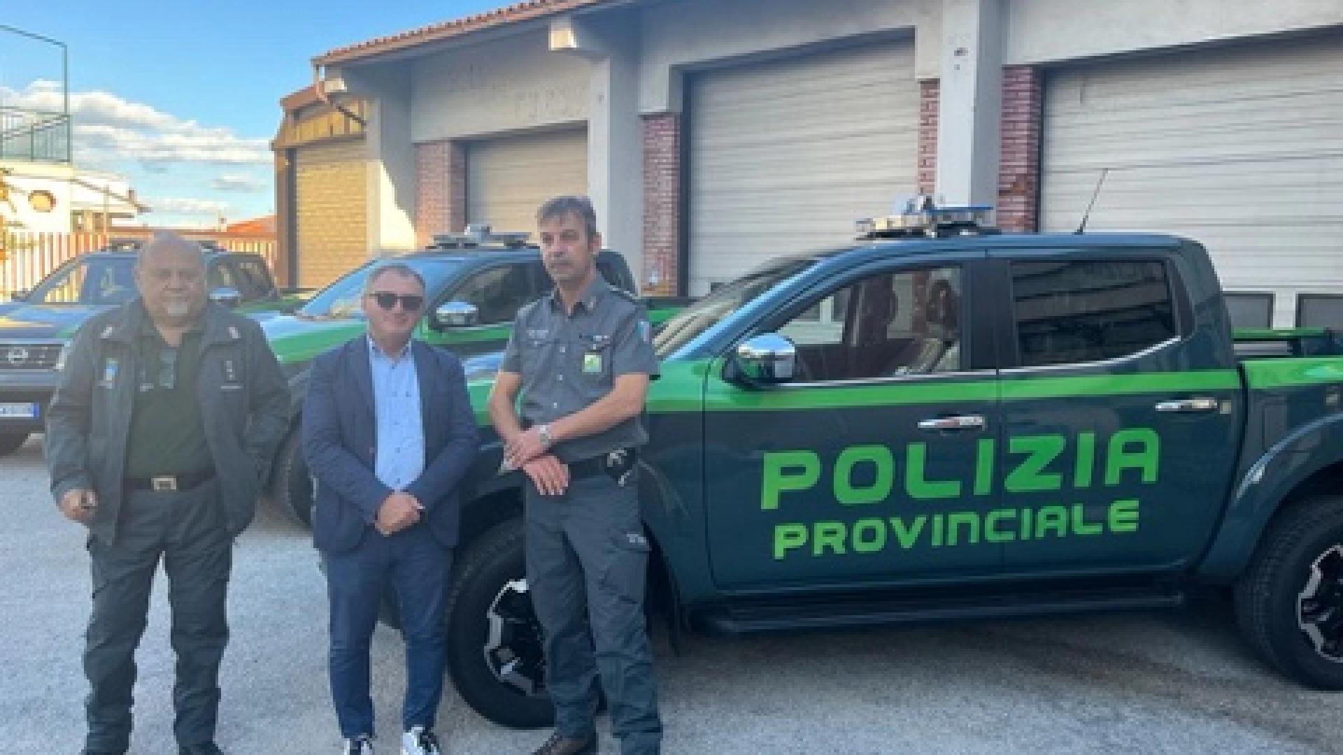 Polizia Provinciale dell’Aquila, nuovi mezzi in dotazione per gli agenti.
