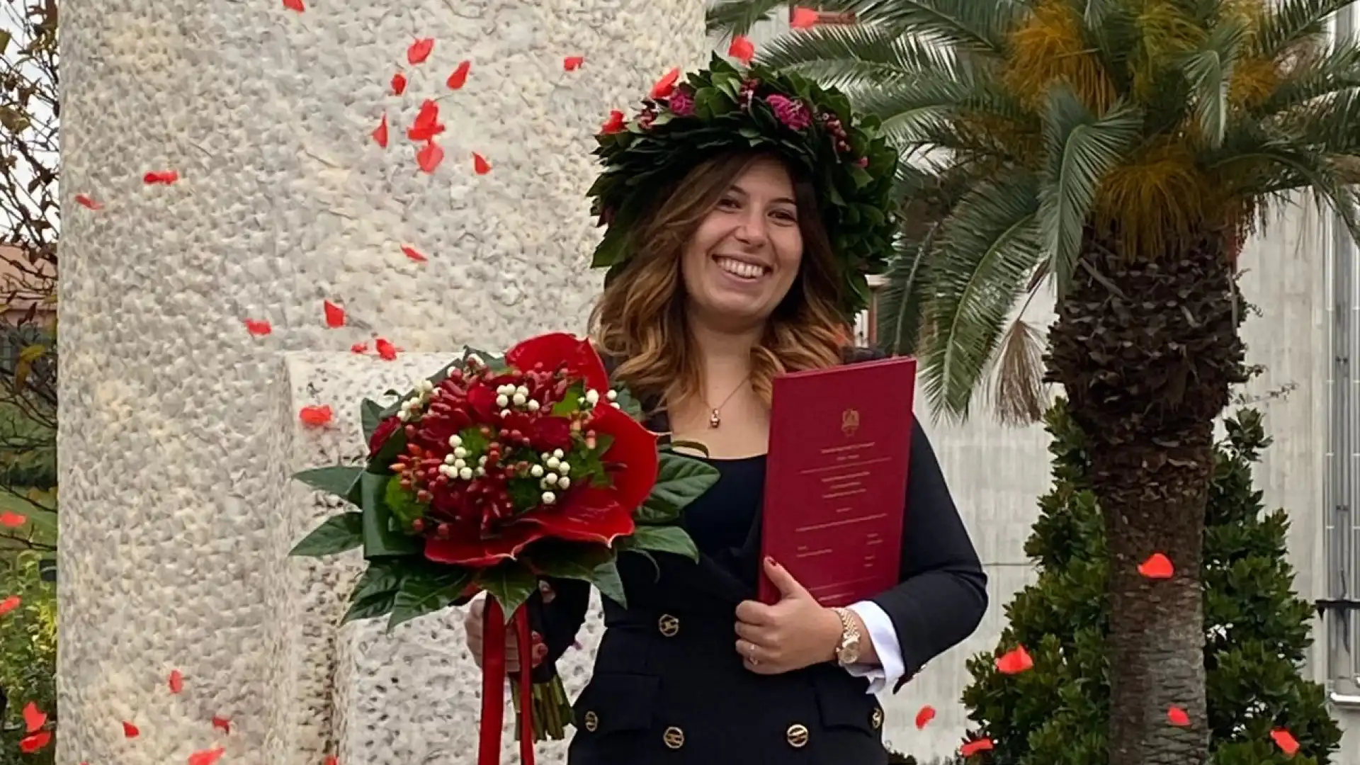 L'Angolo degli Auguri : festeggiamo oggi la laurea in ostetricia di Angela Di Carlo.