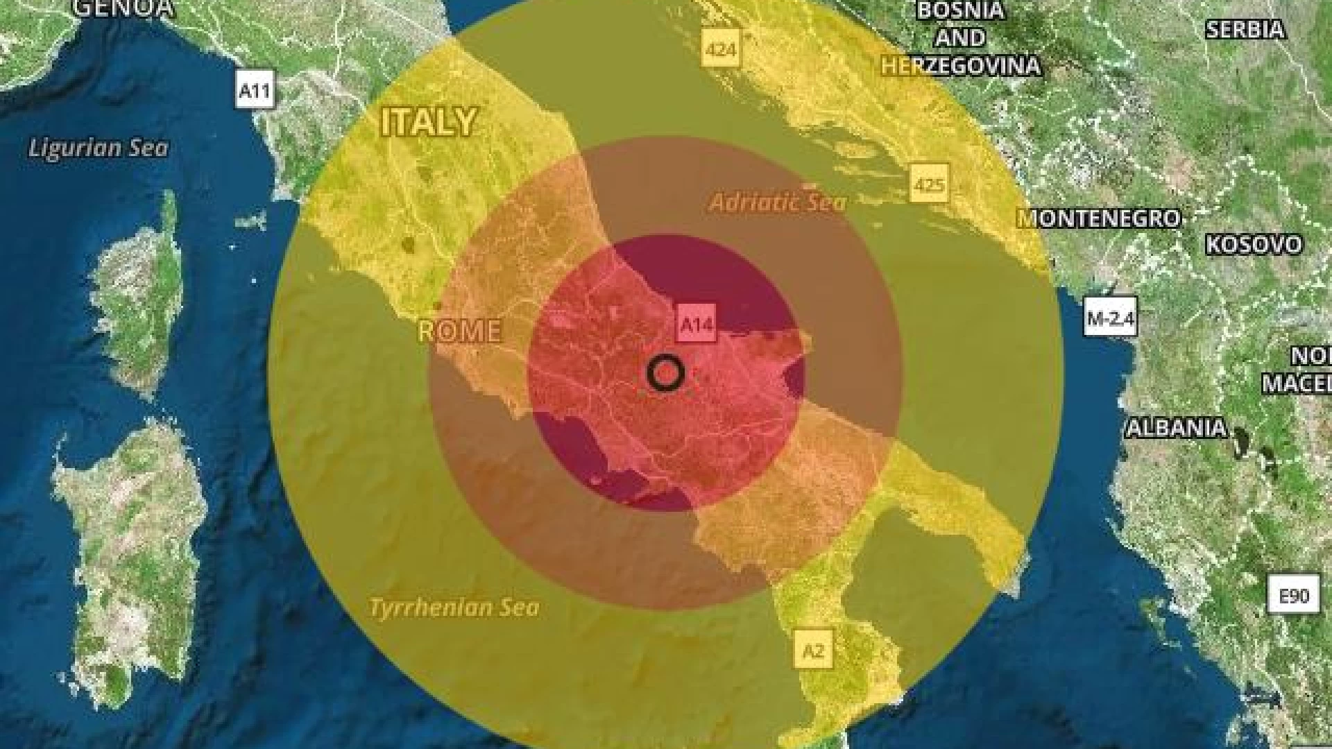 Paura in Molise: forte scossa di terremoto con epicentro Montagano di magnitudo 4.6. Diverse le scuole chiuse nel campobassano.