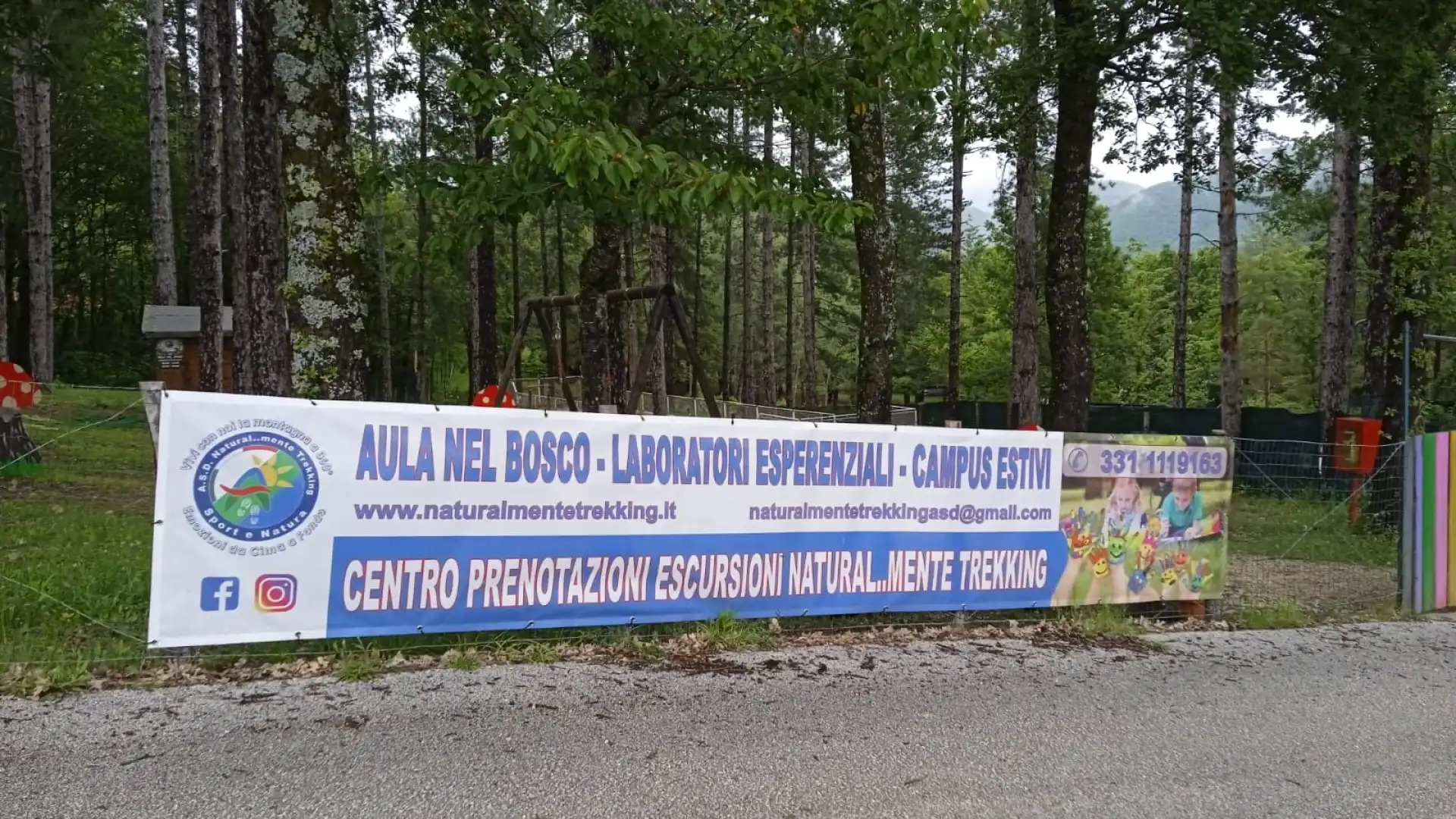 Asd Natural...mente Trekking raddoppia. Attività estive anche in Molise presso il parco Turistico Oasi delle Mainarde sul lago di Castel San Vincenzo.