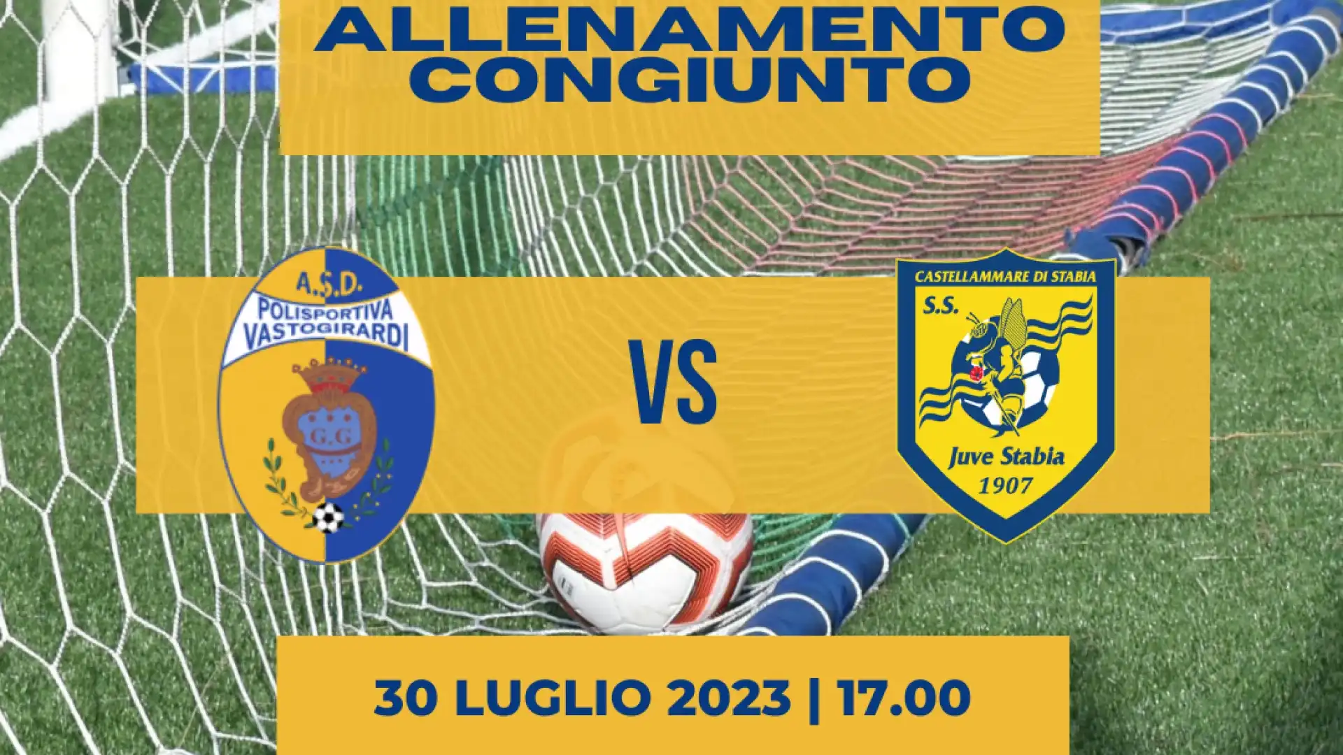 Ritiro Vastogirardi: domenica 30 luglio allenamento congiunto con i campani dello Juve Stabia.