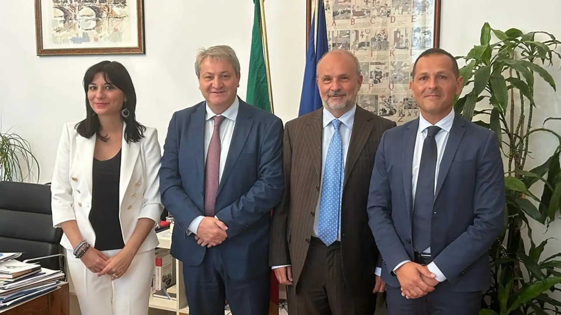 Il Molise pronto a superare il decreto Balduzzi entro ottobre. Ieri l’incontro a Roma con il Ministro Schillaci alla presenza di Lancellotta, Della Porta e Roberti.