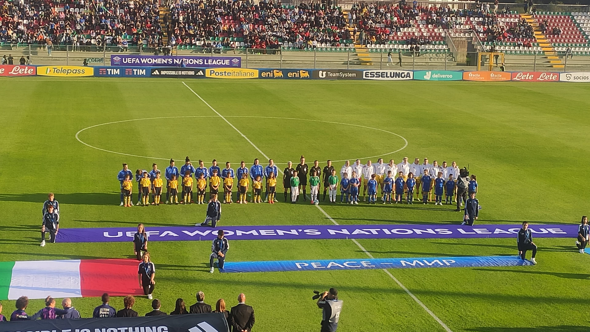 Calcio internazionale: al Patini di Castel Di Sangro la Svezia batte l'Italia 0-1 nella UEFA Nations League.