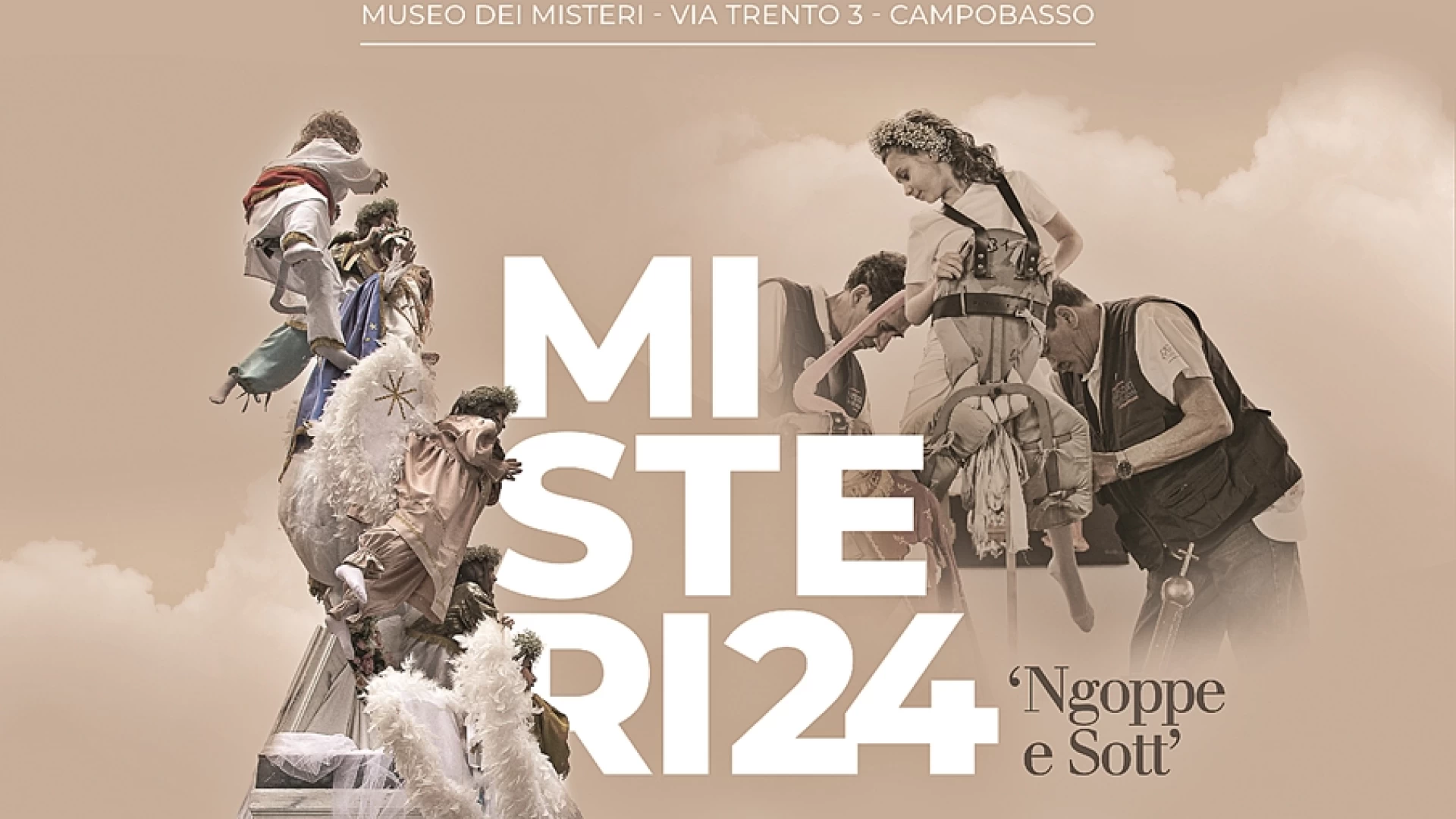 Campobasso: in vendita il calendario dei "Misteri 2024". "Ingegnosi Ingegni Ngoppe e Sotto".