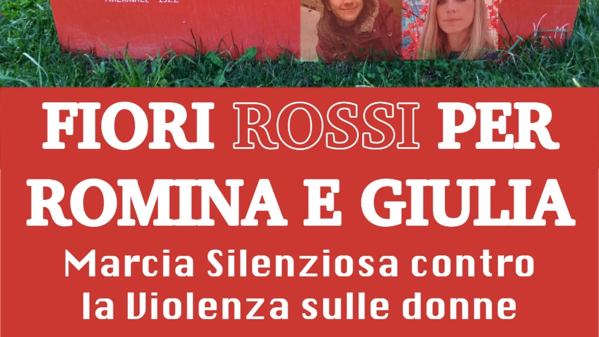 Cerro al Volturno: venerdì primo dicembre una marcia "silenziosa" in ricordo di Romina e Giulia.