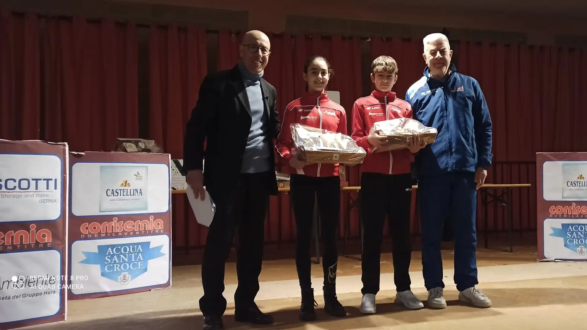 Nai Isernia: il tecnico Perrella premiato con la stella di Natale del Coni. Intanto la società sportiva rinnova l’accordo con Biscotti.