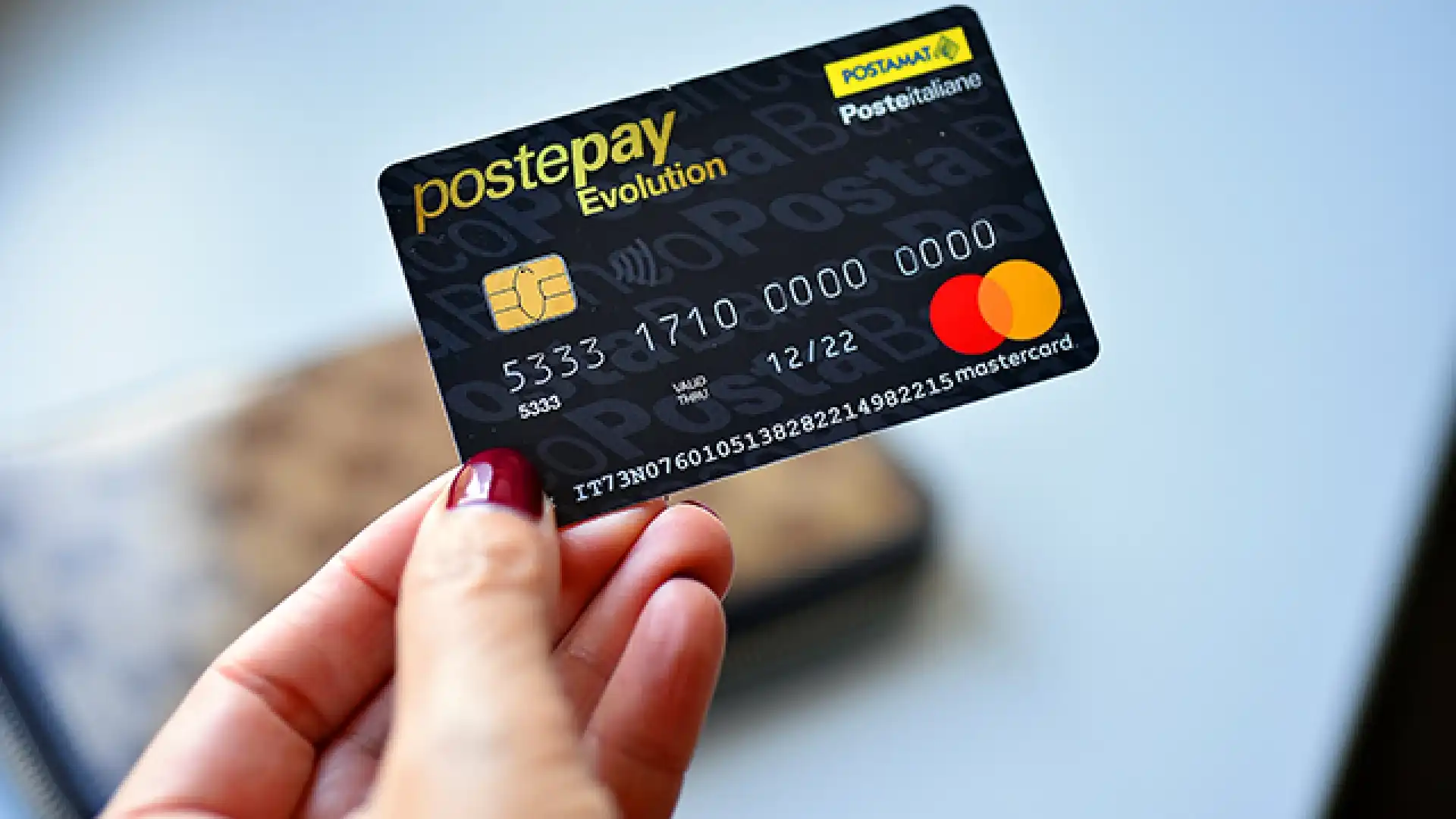 Poste Italiane: in Molise attive 67mila Carte Postepay evolution.