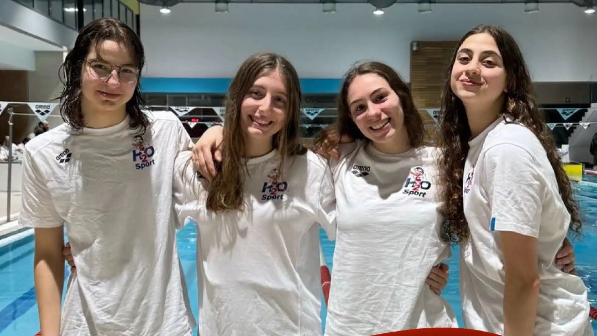 Nuoto: grandi risultati per l'H2O Sport nei campionati regionali assoluti individuali