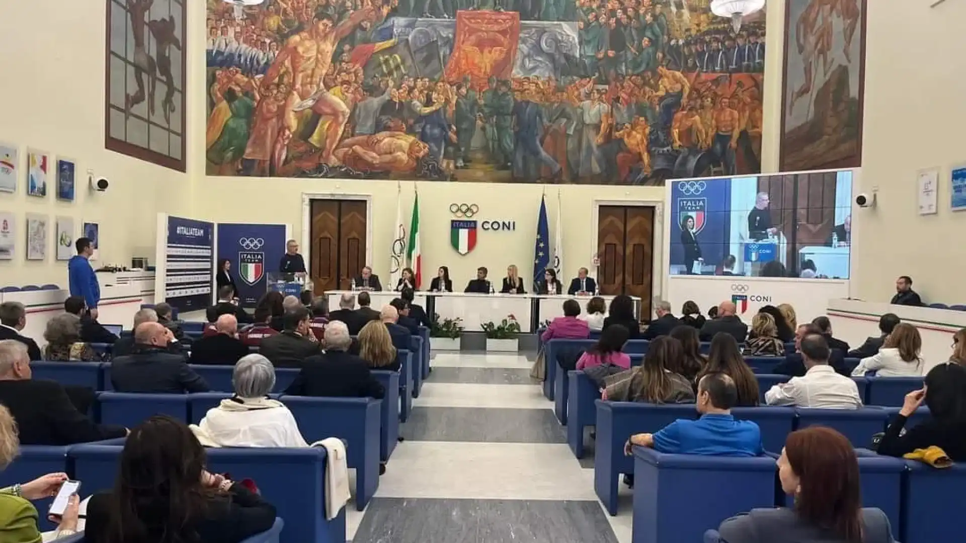 Giornata Internazionale dello Sport per lo sviluppo della pace: presente per il Molise nel salone d’onore del Coni l’associazione Stop Bullismo Odv.