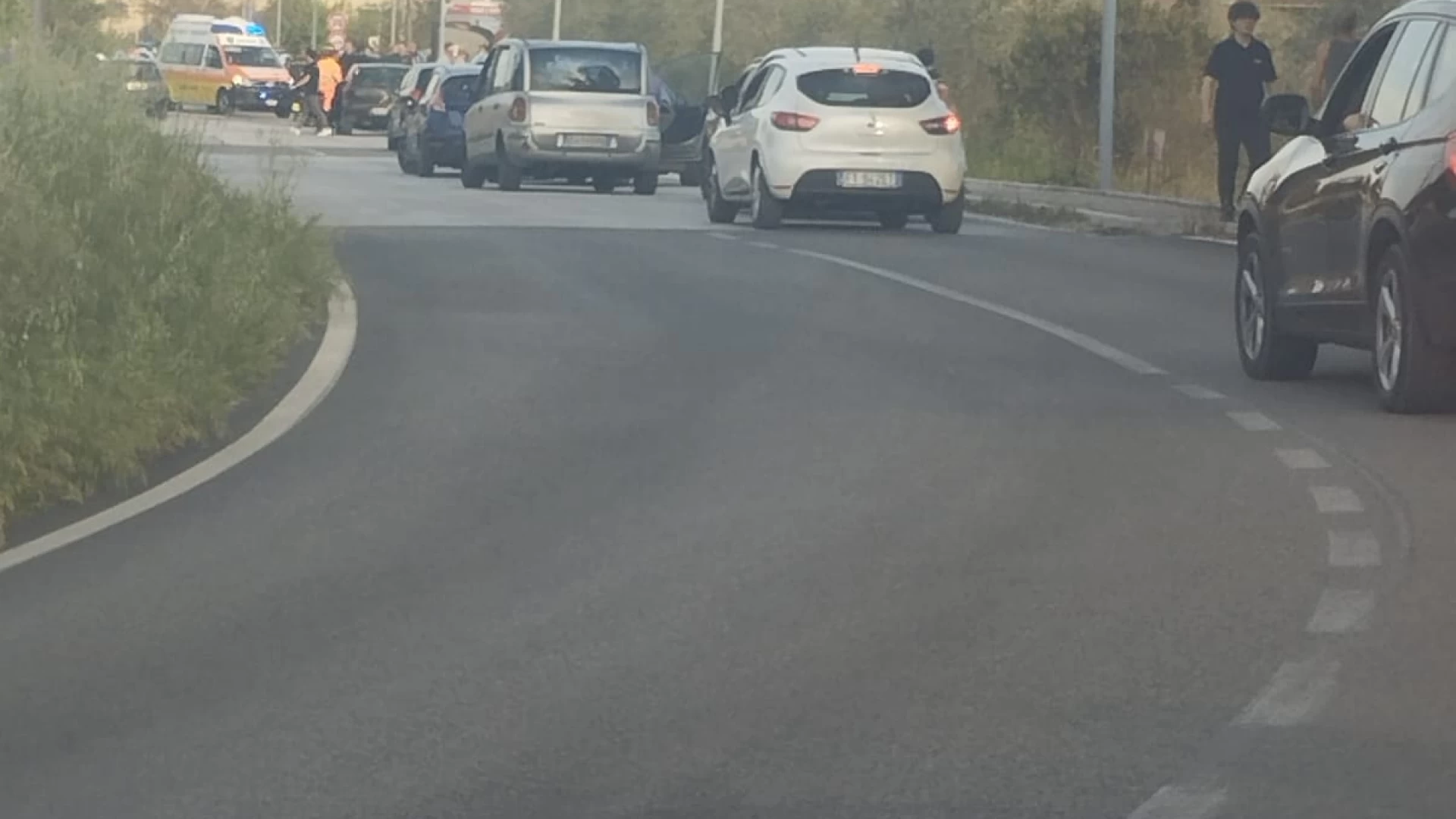 Fragnete : incidente sulla statale 1 della Vandra. Coinvolti diversi veicoli.
