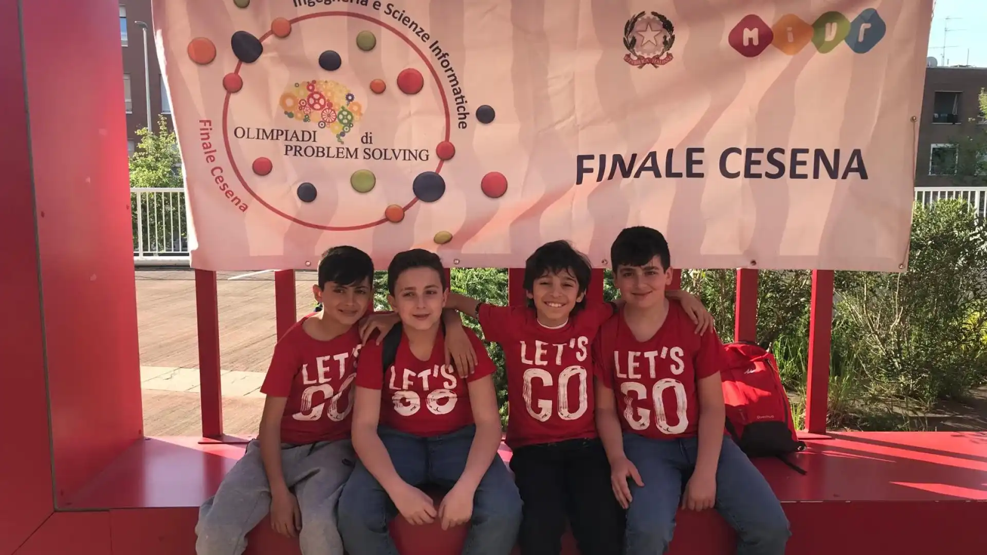 Alle Olimpiadi di Problem Solving la squadra Archimede della primaria di Cantalupo nel Sannio.