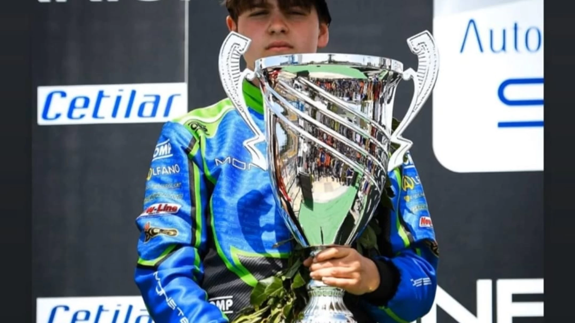 Kart: Gino Rocchio stupisce alla prima del campionato italiano Aci karting 2024.
