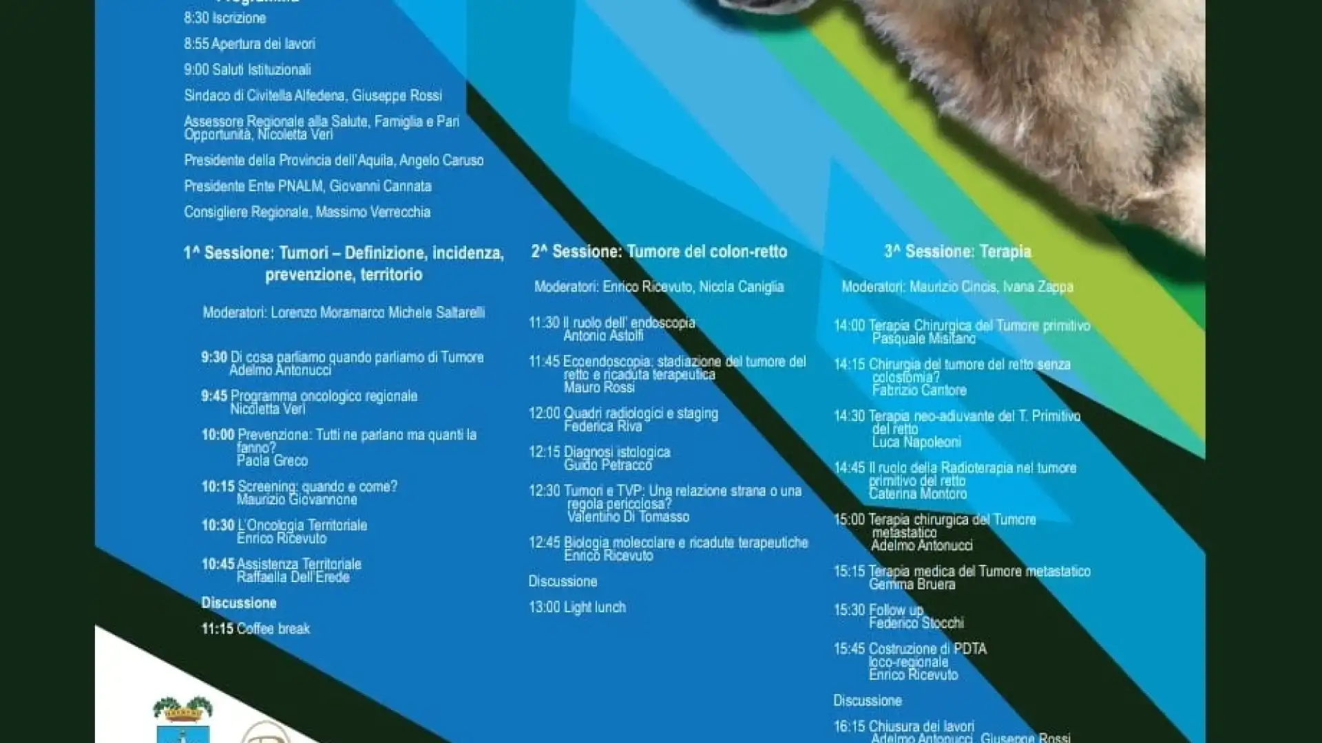 Civitella Alfedena: importane convegno scientifico in programma sabato 29 giugno su “Tumori: incontro ospedale-territorio-cittadini”.