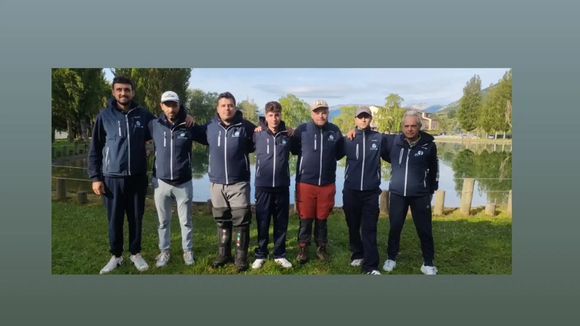 Campionato Italiano di Pesca con la Mosca Juniores in Trentino presenti 4 atleti della SPS RAVINDOLESE.
