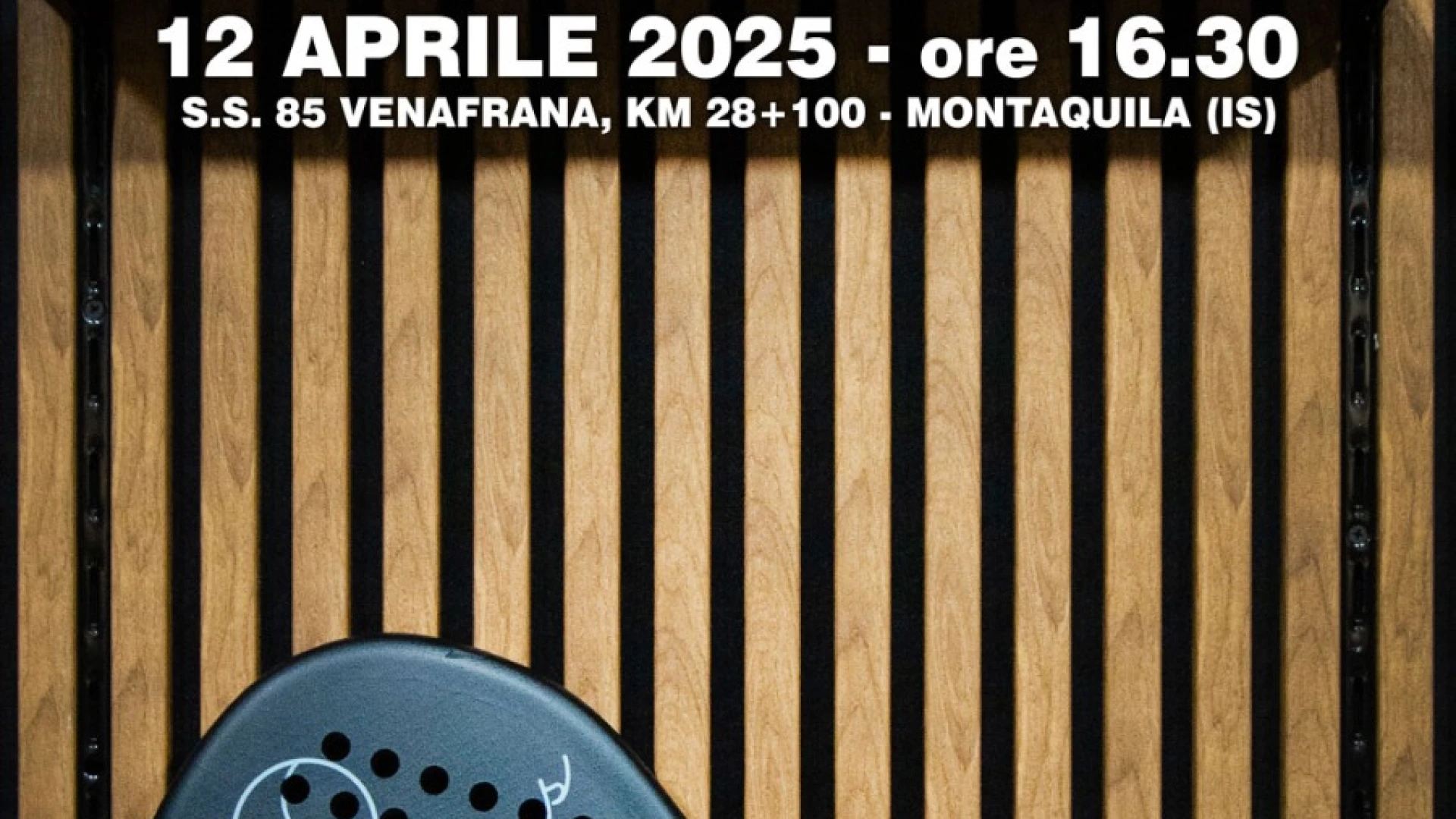 Antares Padel Club, sabato 12 aprile l'inaugurazione dei campo adiacenti lo stabile del Centro Commerciale "I Melograni" a Roccaravindola.