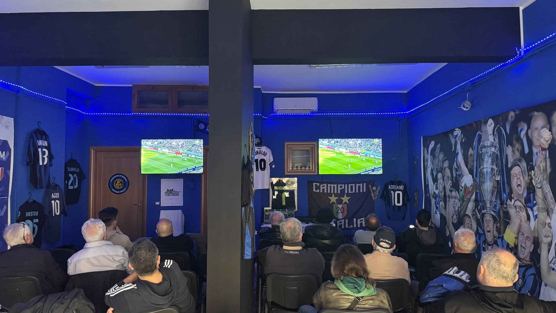 L'Inter Club Acquaviva d'Isernia ha inaugurato la nuova sede per tutti i tesserati ad Isernia. Soddisfatto il presidente Giancarlo Rossi.