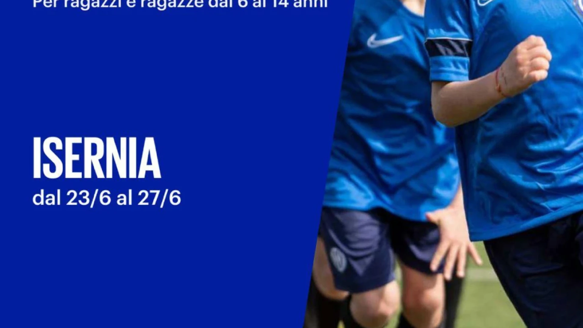 Calcio d’estate protagonista in Provincia di Isernia grazie al Summer Camp targato Inter. Importante sinergia sul territorio e tra le associazioni.