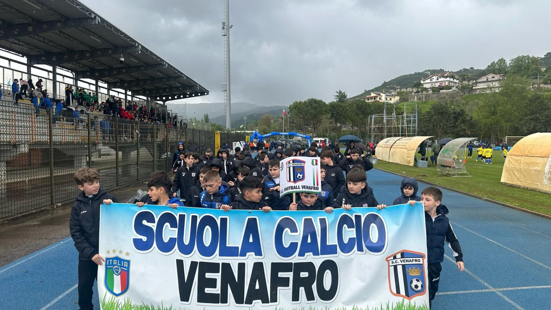 Calcio giovanile: torneo internazionale citta' di Agropoli, Scuola Calcio Football Venafro presente con 50 tesserati.