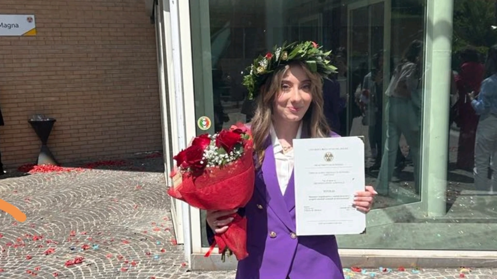Laurea in Economia aziendale per Antonella Migliori, dedica speciale a Sara Campanella