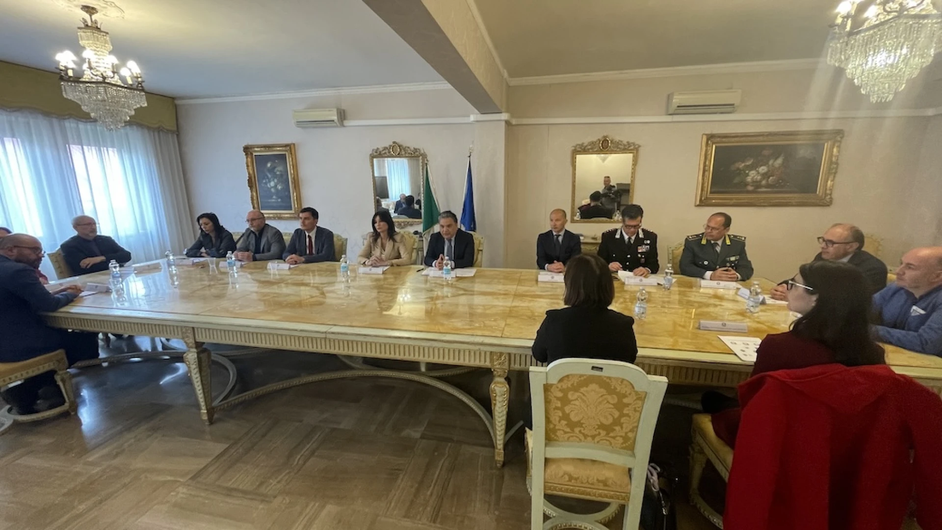 Protocollo d’intesa per il contrasto alla violenza di genere: Presentazione della “casa rifugio” per le donne vittime di violenza di genere.