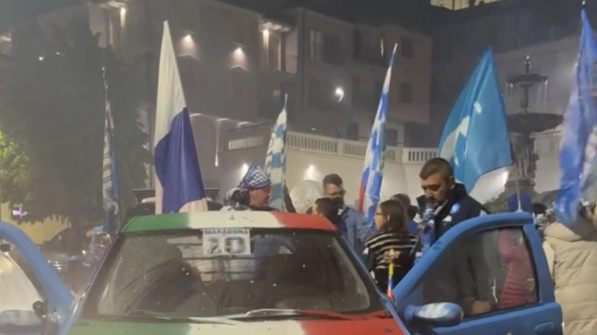 Napoli Campione d’Italia per la quarta volta nella storia. Anche a Castel Di Sangro esplode la festa.