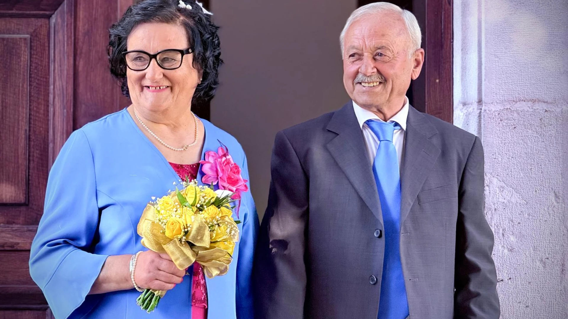 Scapoli: Dora e Marino festeggiano i loro 50 anni di matrimonio. Nozze d'oro per la coppia che si ama come il primo giorno.