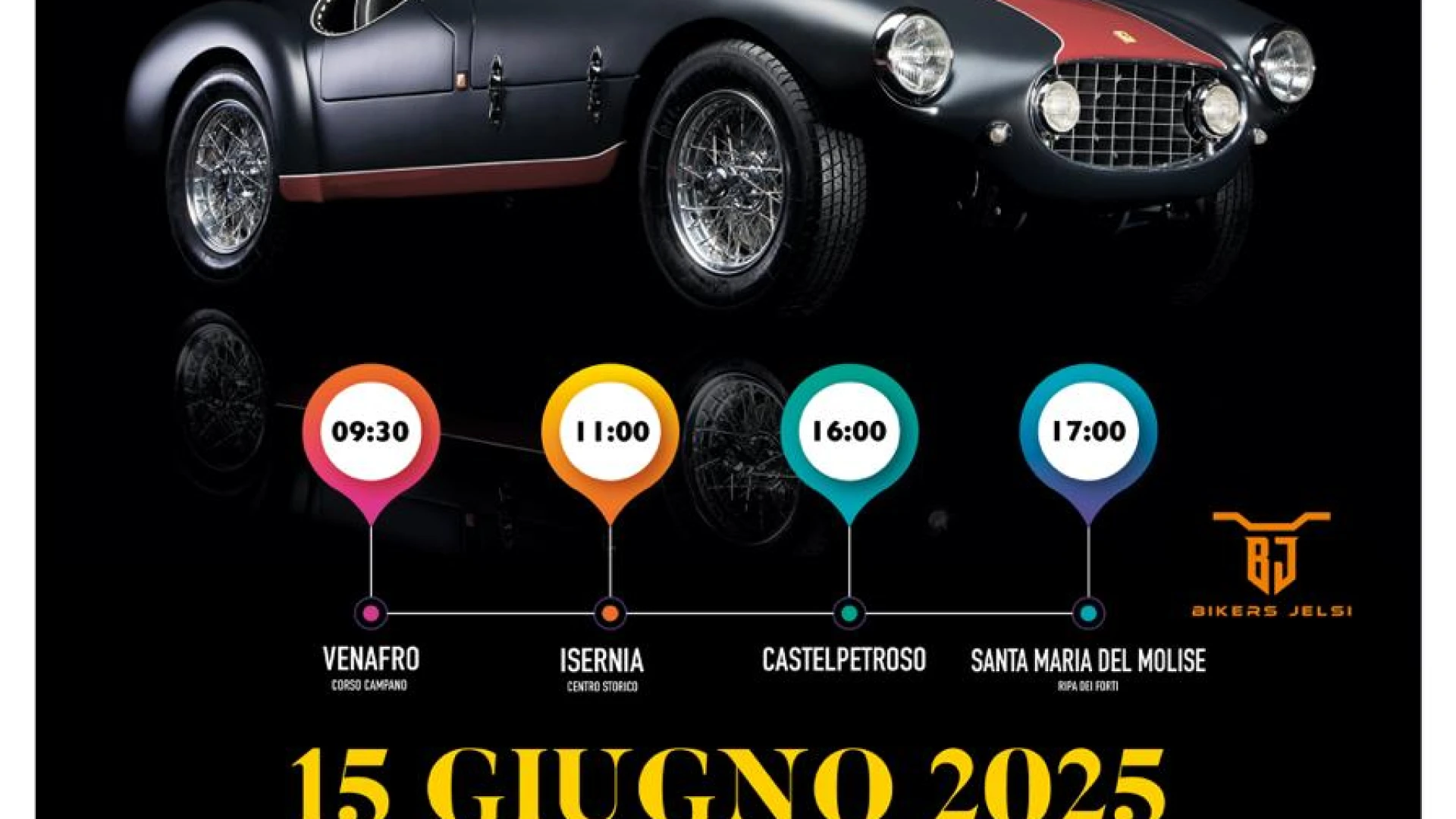 Passioni storiche: le auto d’epoca protagoniste domenica 15 giugno.