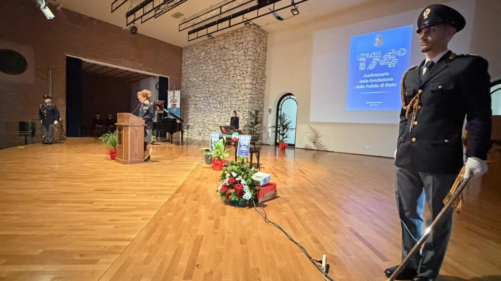 Isernia: celebrati i 174 anni della fondazione della Polizia Di Stato. Questa mattina la cerimonia in città.