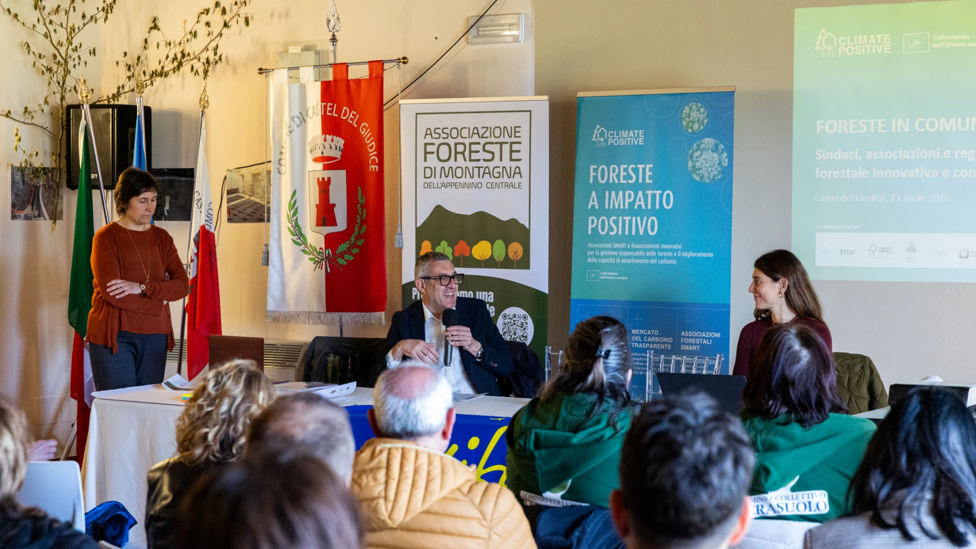 Progetti di gestione Forestale a confronto a Castel Del Giudice.