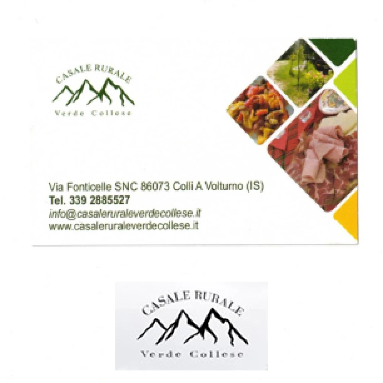 Banner Casale Rurale verde collese 306per 306 pixel