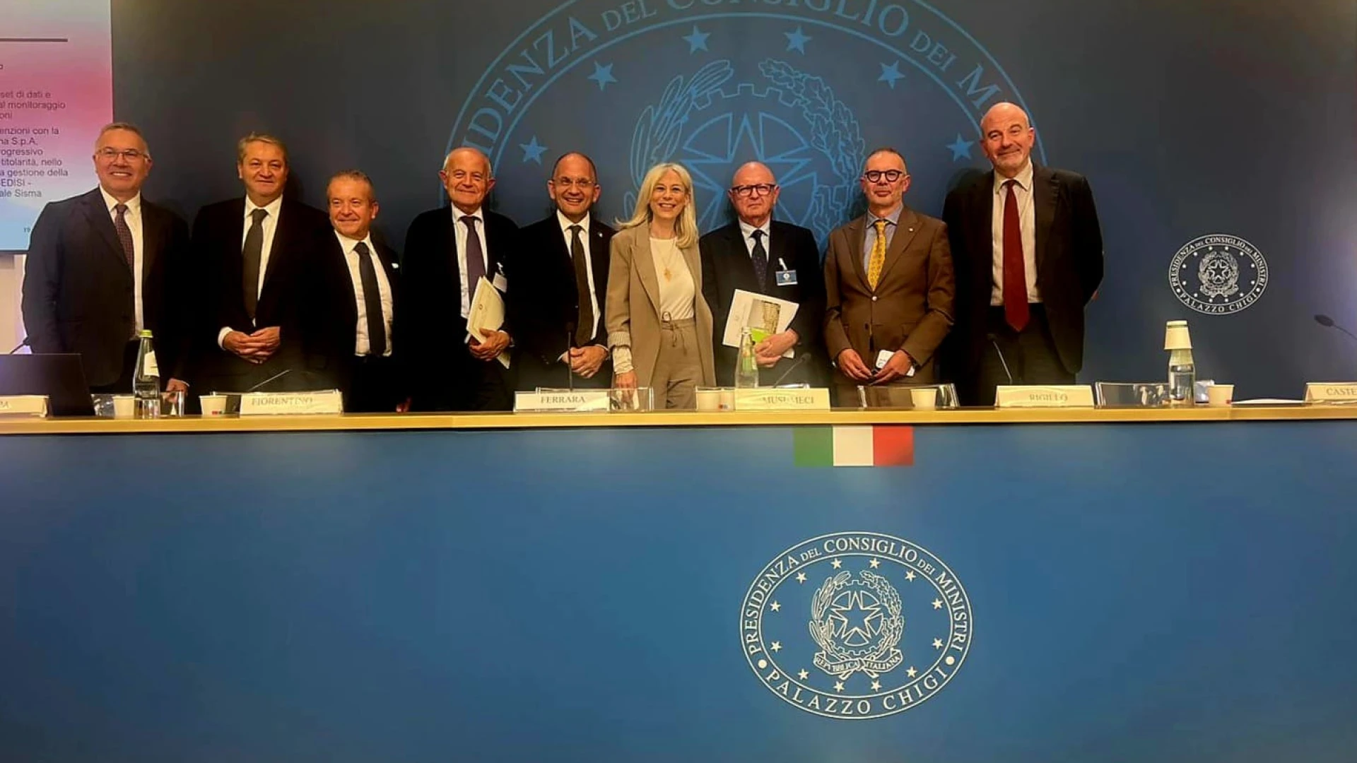 Ricostruzione post sisma 2018 del Molise, il presidente Roberti oggi a Roma in qualità commissario straordinario alla ricostruzione.