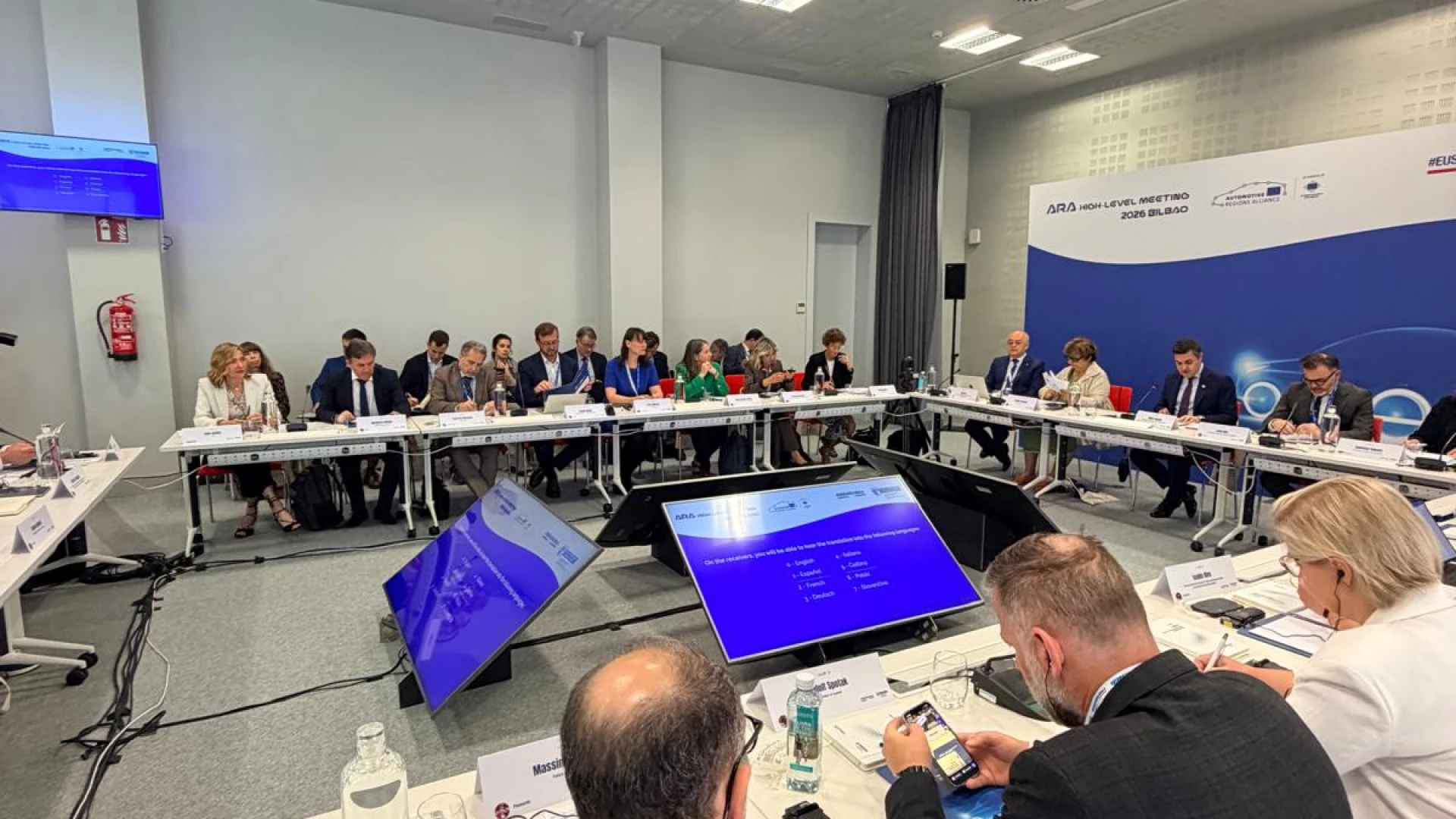 Automotive: l’assessore Di Lucente all’assemblea ARA di Bilbao su transizione energetica.