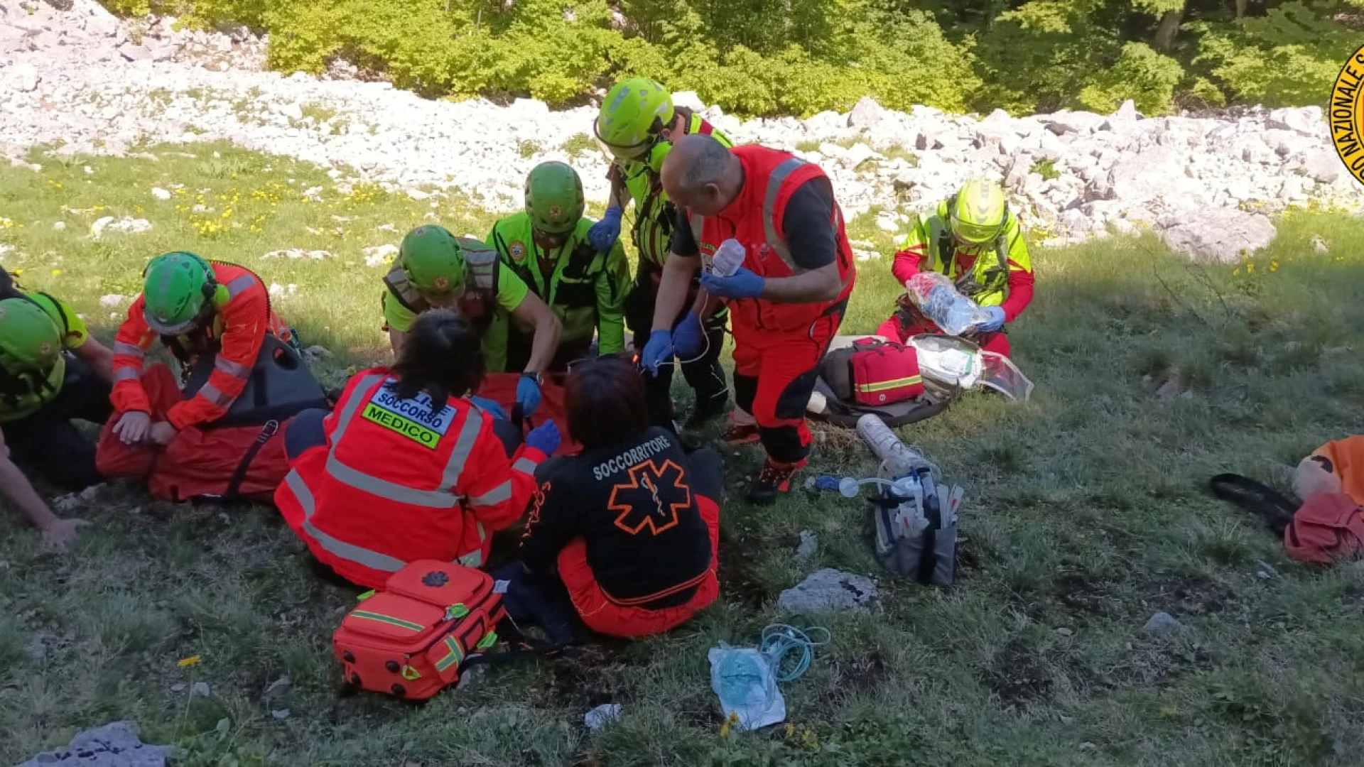 Malore in quota per un escursionista. L'intervento del Soccorso Alpino e dell'elisoccorso.
