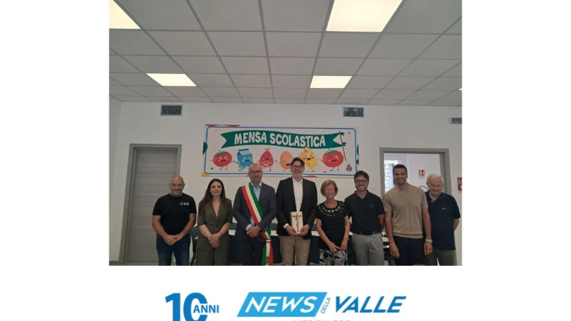 Venafro: inaugurata la nuova mensa scolastica della scuola di Ceppagna.
