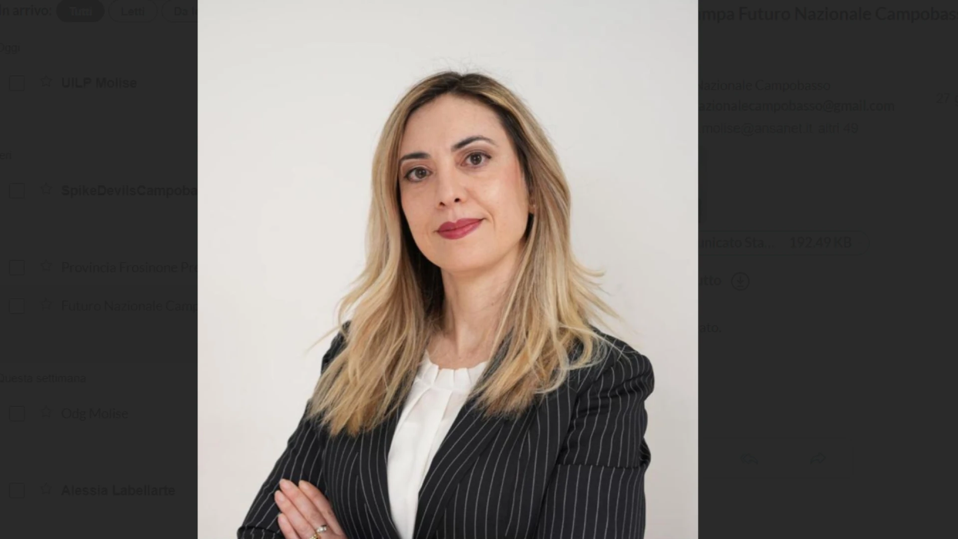 Futuro Nazionale Campobasso accoglie l’Avv. Enrica Verrusio: un nuovo importante ingresso nel Comitato cittadino