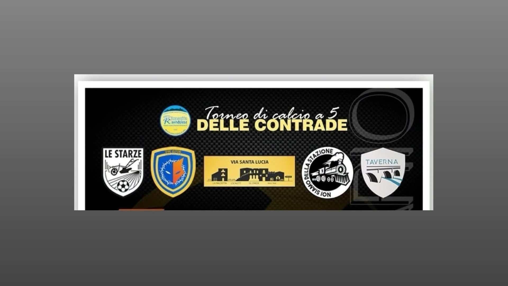 Roccaravindola, al via il Torneo delle Contrade: subito tanti gol e il debutto dei ragazzi al "Don Vincenzo D'Agostino"