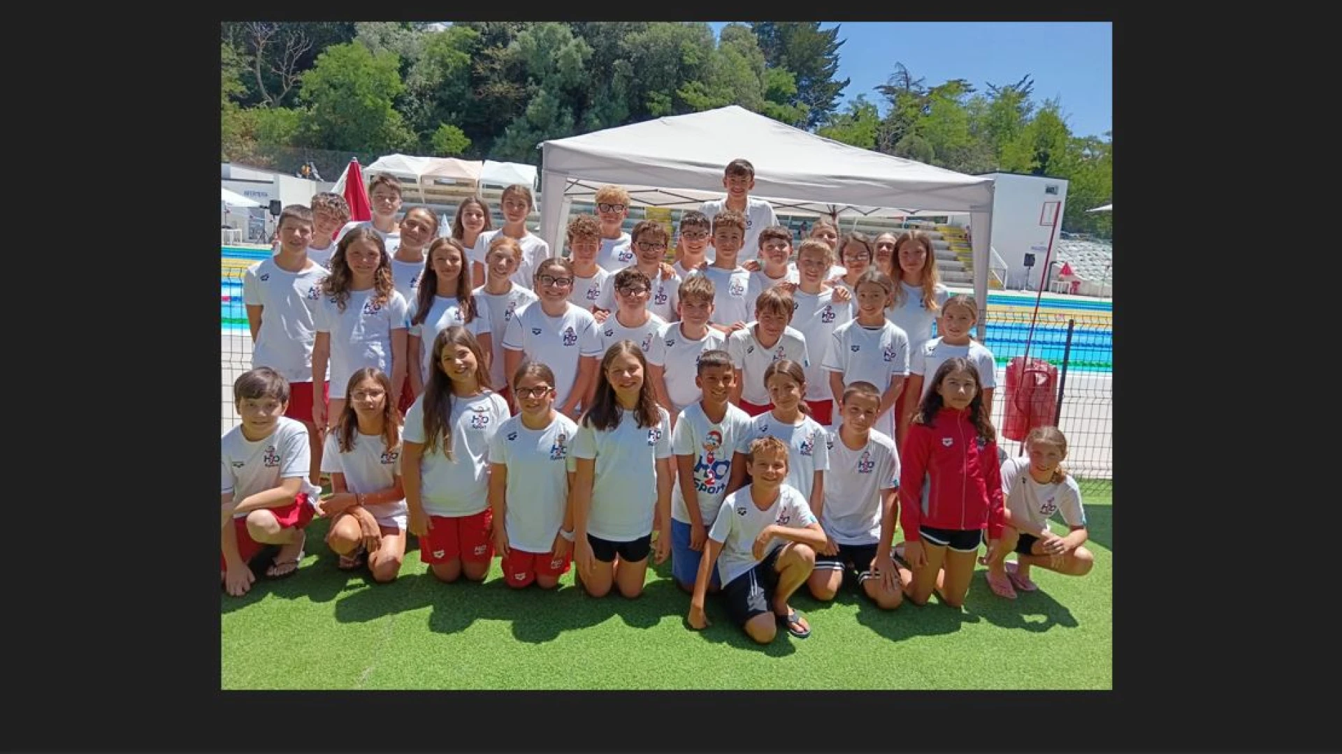 H2O Sport, Esordienti protagonisti: 53 medaglie e grandi prestazioni ai Campionati Regionali Estivi