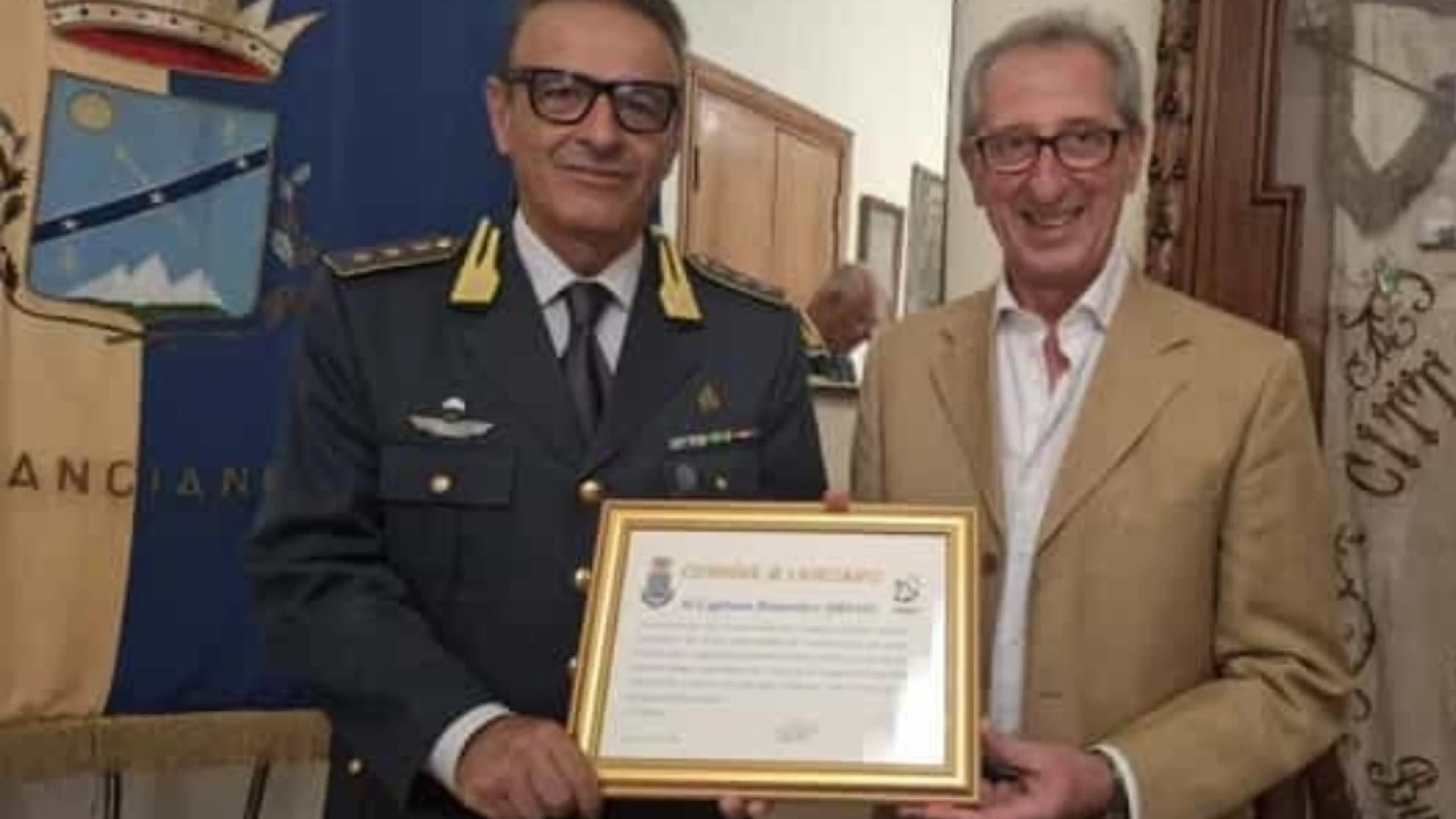 Il capitano Domenico Siravo saluta Lanciano: quattro anni di successi con le Fiamme Gialle e il trasferimento a Pescara