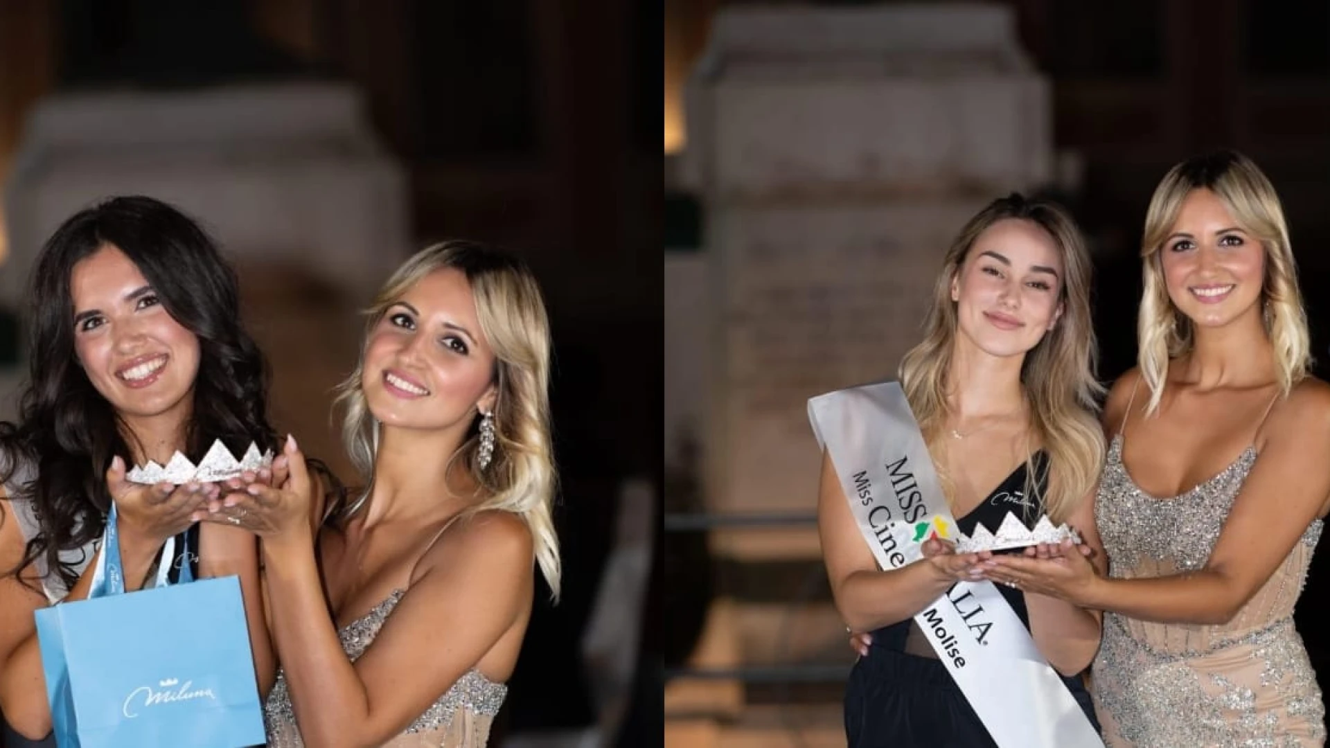 Miss Italia a Termoli: la 18enne Annamaria Masucci è "Miss Cinema", a Sara Covatta la fascia "Miluna"