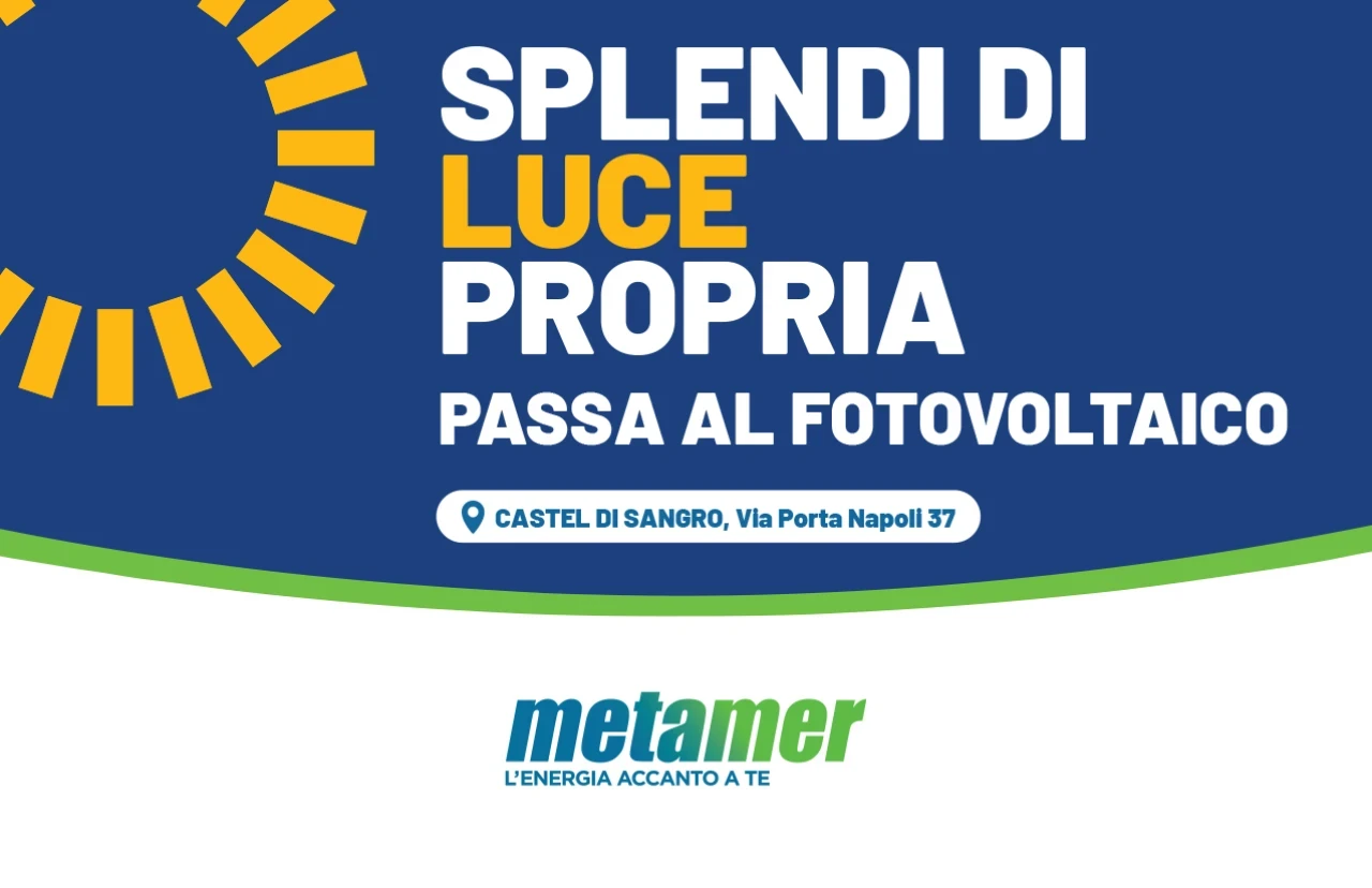 Banner fotovoltaico Metamer 306 per 198 pixel
