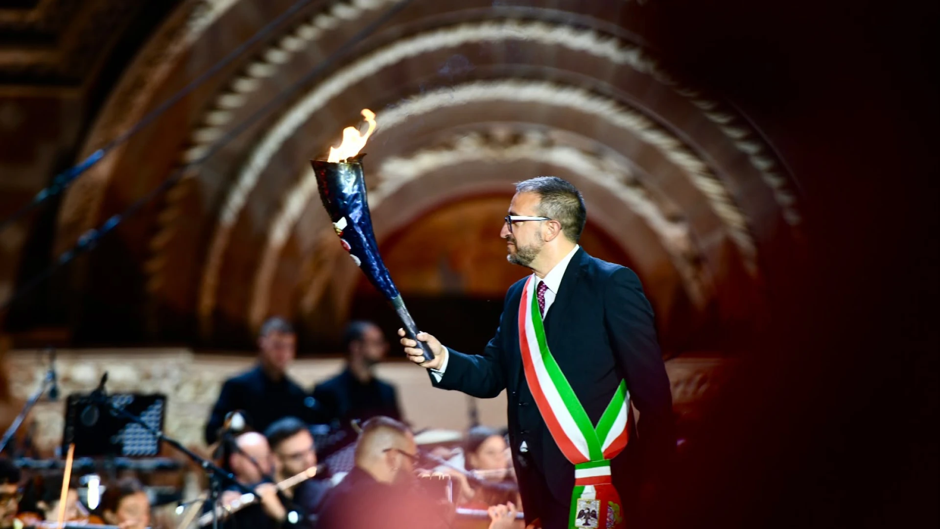 L’Aquila: aperta ieri sera la 732esima Perdonanza Celestiniana.
