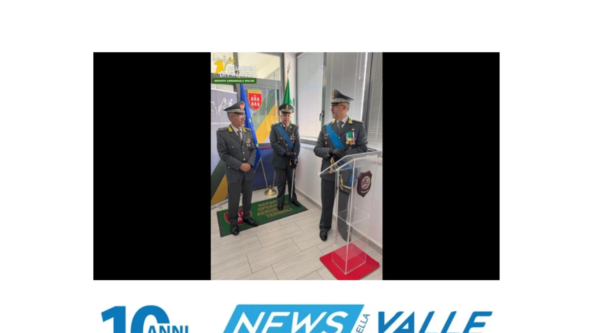 Guardia di Finanza reparto aeronavale, avvicendamento al comando in Molise.