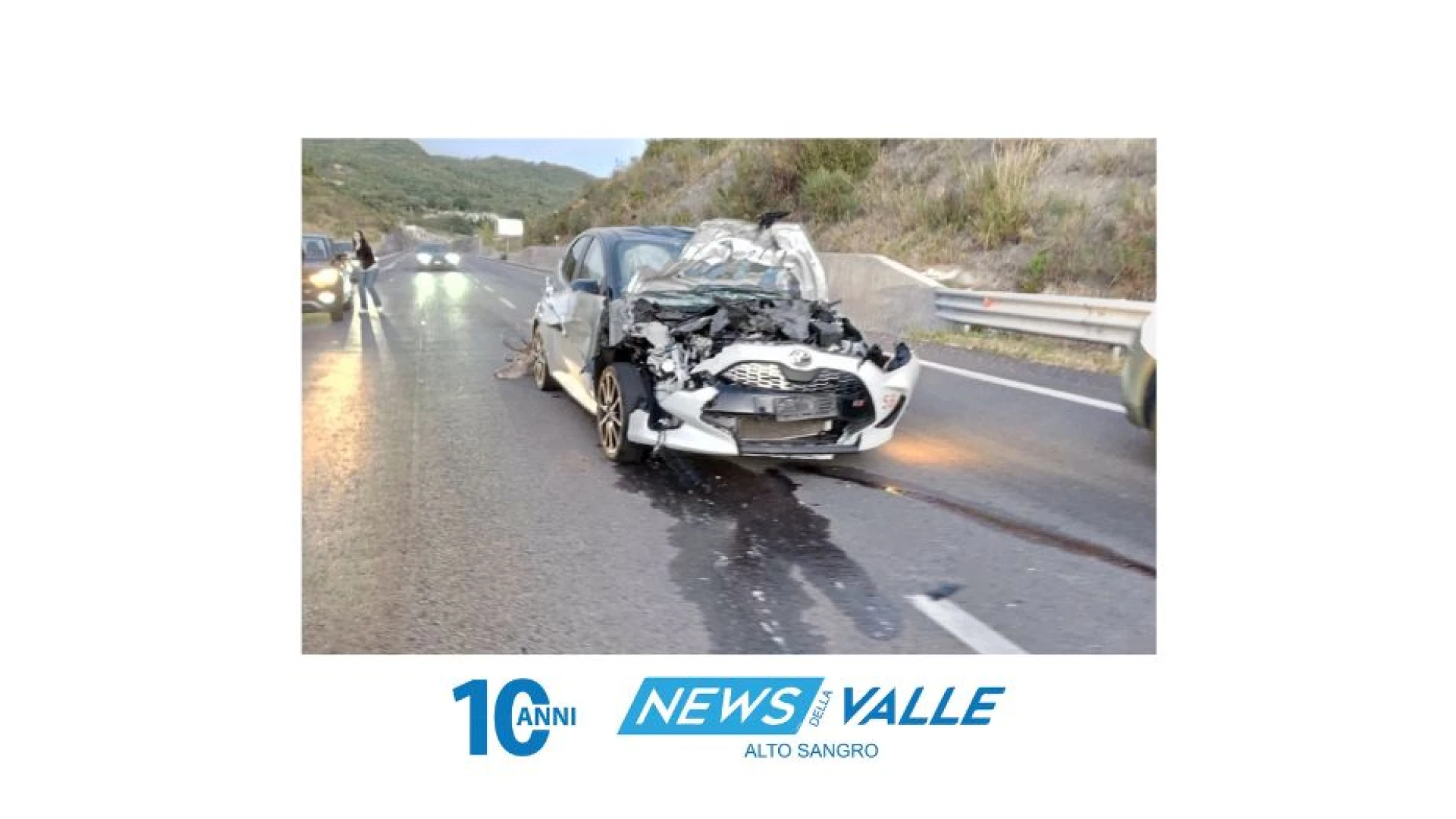 Forli’ del Sannio: violento sconto tra auto e cervo questa mattina. Sul posto i Vigili del Fuoco ed i sanitari del 118.