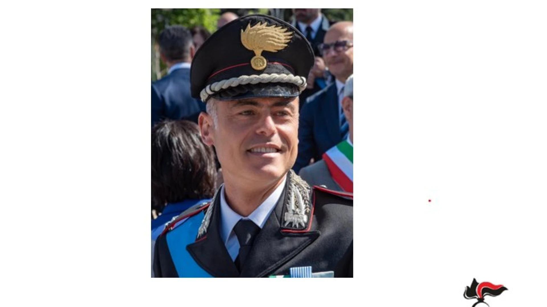 Isernia: il maggiore Iodice lascia il Comando della Compagnia Carabinieri.