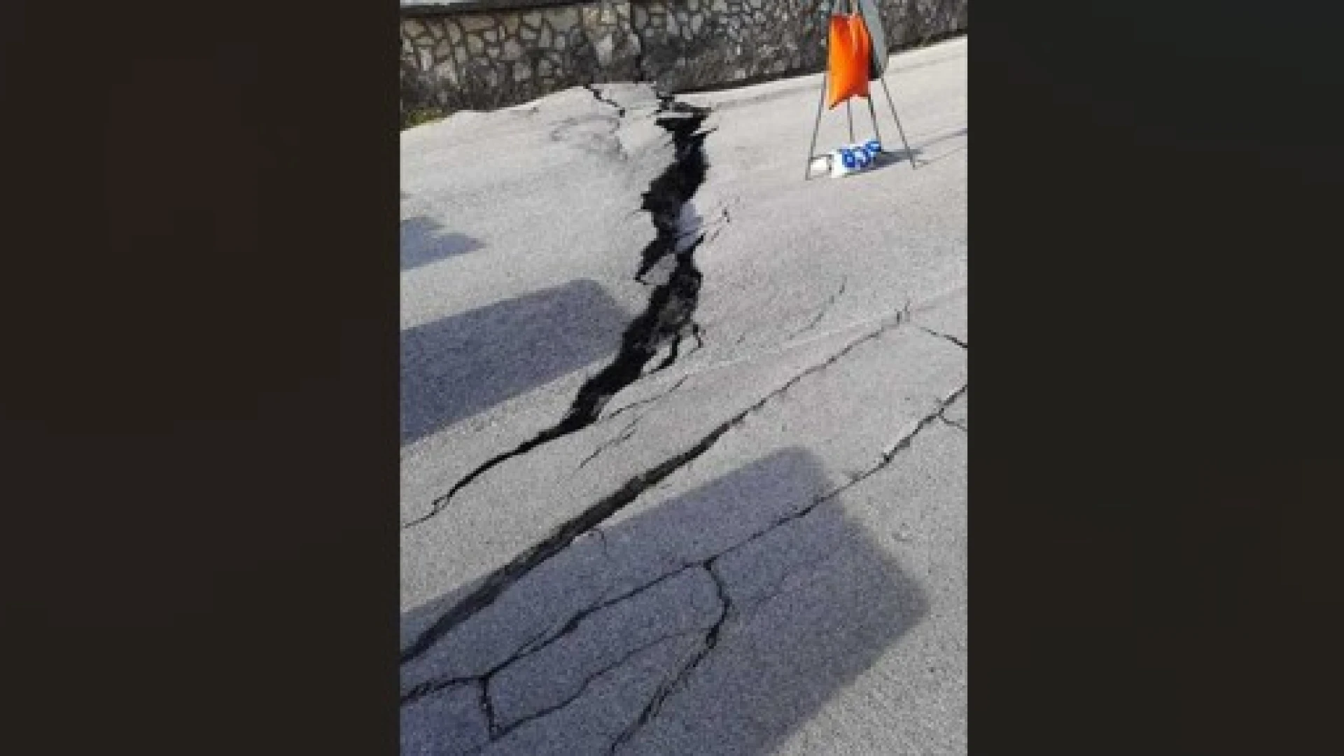 Strada Provinciale 21 tra Castelpizzuto e Longano. Occorrono interventi sui tratti pericolosi.